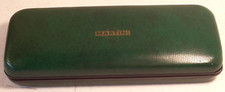 MARTINI-CUSTODIA PER PENNA O STILO-VINTAGE-ASTUCCIO-RARE-BOX-CAJA-USATA