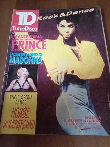 Tutto disco poster madonna - tutto,