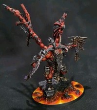 COMMISSION Pro Painted Games Workshop Grande Demone di Khorne Skarbrand 