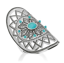 Anello donna Thomas Sabo in argento 925 con turchese Glam & Soul  (54) TR2091