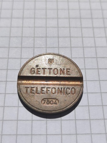 Gettone telefonico 7604 - telefonico,