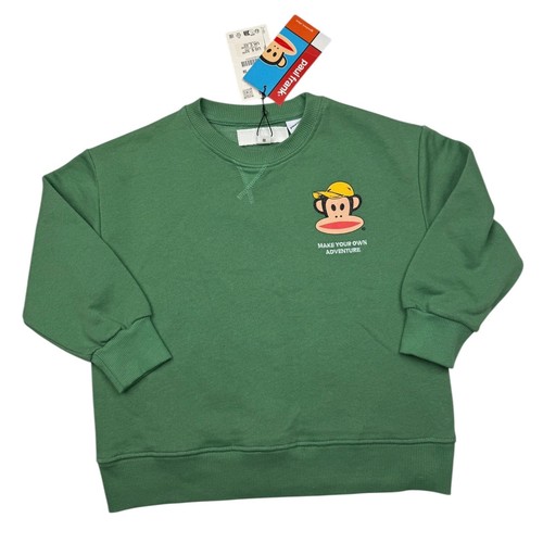 Felpa verde bambino - , paul