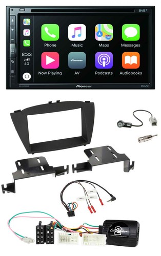 Pioneer dvd 2din volante dab - dvd,