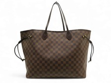 BORSA PRINCIPALE LOUIS VUITTON NEVERFULL GM TELA DAMIER EBENE N40597 BORSA...