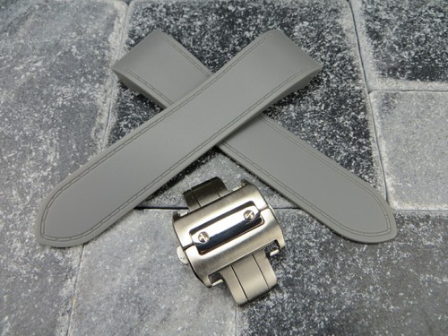 New 23mm rubber strap - 23mm, pu