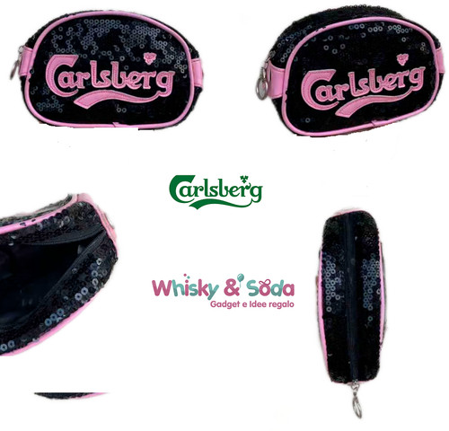 Carlesberg pochette paillettes - carlesberg,