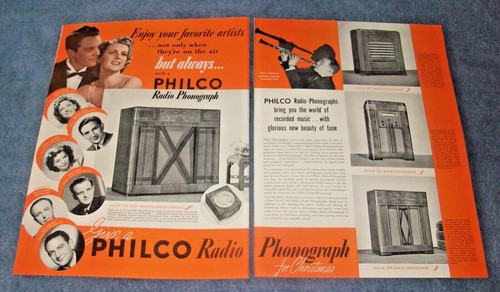 Radiofonografo philco 1939 - philco,