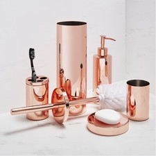 Accessori bagno in rame con