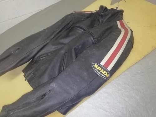 Giacca moto pelle spidi - giacca, in
