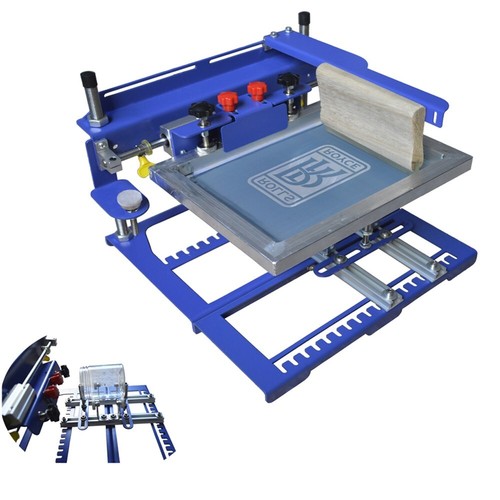 Macchina serigrafica curva