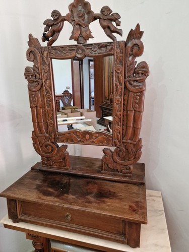 Mobile specchio antico con - mobile,