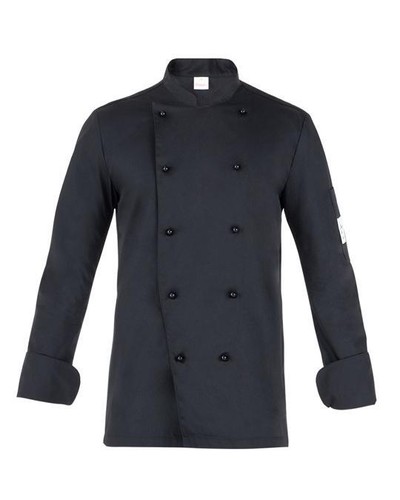 Giacca cuoco adriano nero - giacca,