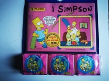 1993 - ALBUM FIGURINE PANINI - I SIMPSON ALBUM + 100 BUSTINE ANCORA SIGILLATI