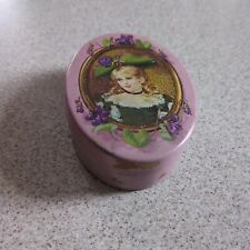 Vintage Scatola Latta Läckerli Huus Basel Barattolo Caramelle Anni '50 