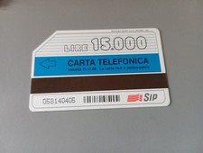 Schede telefonica sip lire - sip,