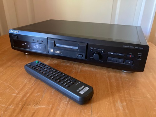 Sony mds je330 minidisc desk - sony,