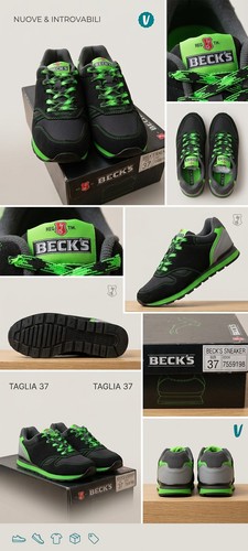 Beck sneaker donna stringate - beck's,