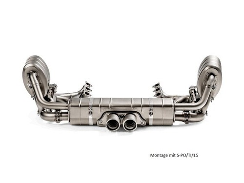 Akrapovic titan impianto - titan,
