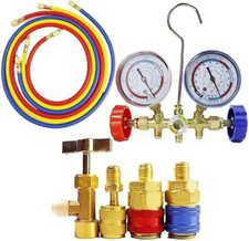 Kit Di Manometro per Aria Condizionata R410A R32 R404A Kit Manifold Manifold Ess