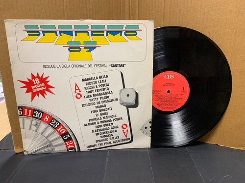 Various sanremo 87 vinile - sanremo, '87