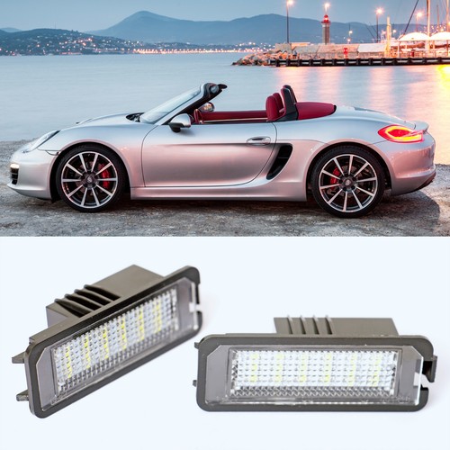 Luci targa led - led, porsche