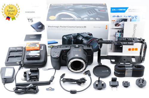 Raro corpo blackmagic pocket - raro!!,