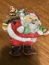 Raro tessuto seta ricamato