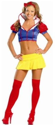 Costume sexy donna biancaneve - sexy,