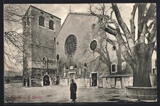 Cartolina Trieste, S. Giusto 1908 