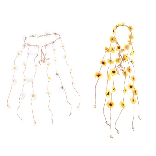 Pezzi fiore hippie - fiore, fascia