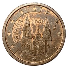 Centesimi euro spagna - 2,