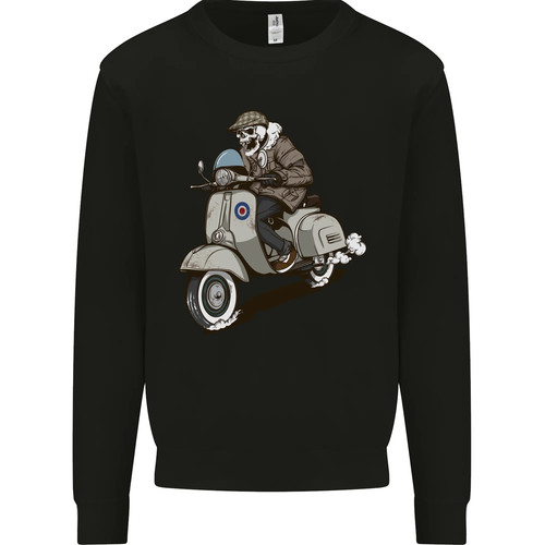 Scooter skull moto biker - skull,