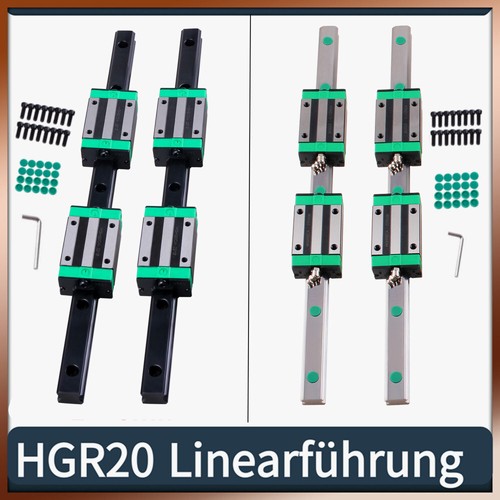 Guida lineare hgr20 - 2x,