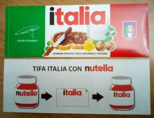 Adesivo tifa italia - tifa, con