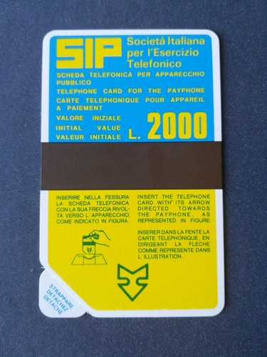 Schede telefoniche sip - telefoniche, rara