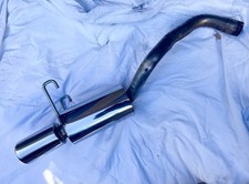 Silenziatore scarico marmitta posteriore Fiat 500 Sport Rally Track Day