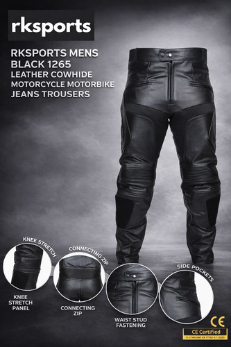 Rksports uomo jeans pelle - uomo,