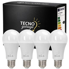 4 LAMPADINE LED E27 LUCE