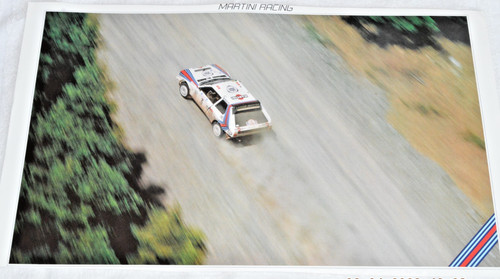 Poster lancia delta martini - lancia,