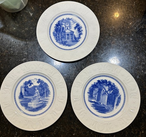 Lotto piatti blu wedgwood - lotto,