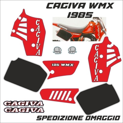 Cagiva wmx 1985 adesivi - cagiva,