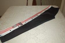 Adidas, Pantalone tuta, Nero bianco arancio, cotone, tg 40, come nuova