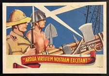 CARTOLINA MILITARE "10° REGGIMENTO GENIO" VIAGGIATA 1938