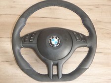 TUNING M3 M5 volante in pelle airbag BMW E39 E46 M3 M5 X5 APPIATTITO