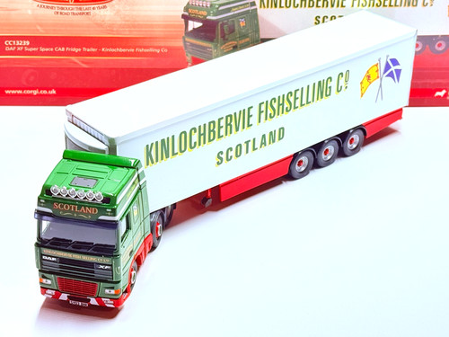 Corgi daf super space cab - corgi, xf