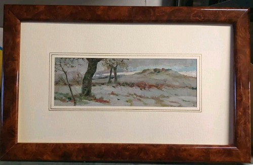 Dipinto paesaggio olio su - paesaggio,