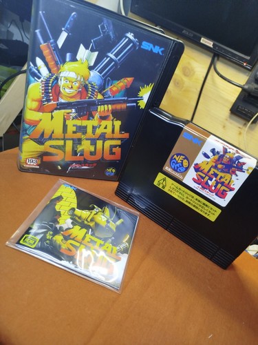 Neo geo aes snk metal - aes, slug