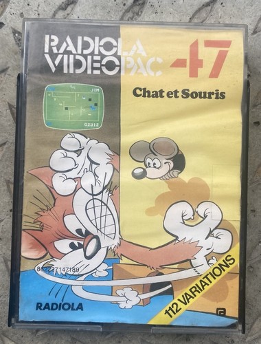 Videopac radiola jeu chats - jeu, et