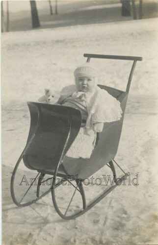 Carino bambino nella neve - carino,