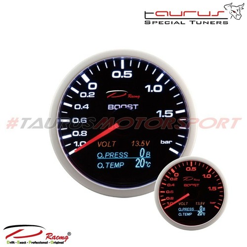 Manometro pressione turbo - pressione, -1+2